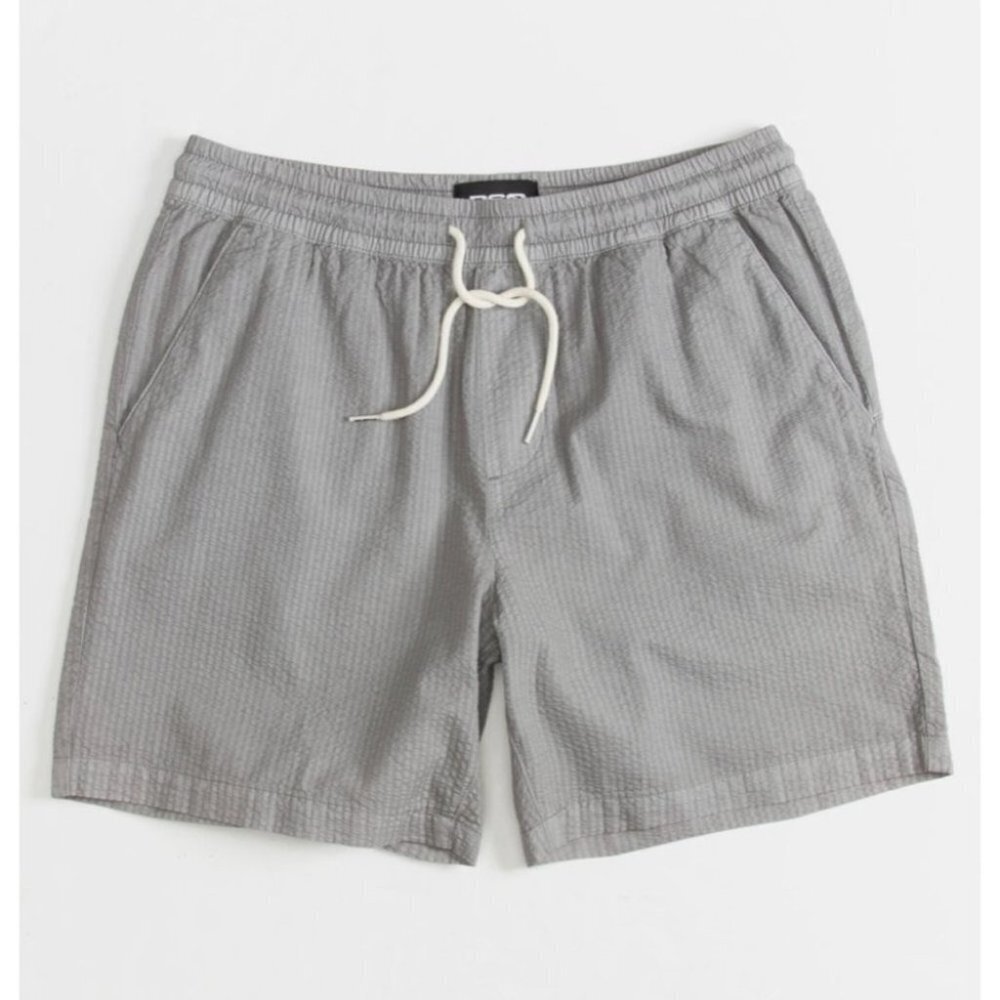 RSQ Mens Seersucker Pull On Shorts L